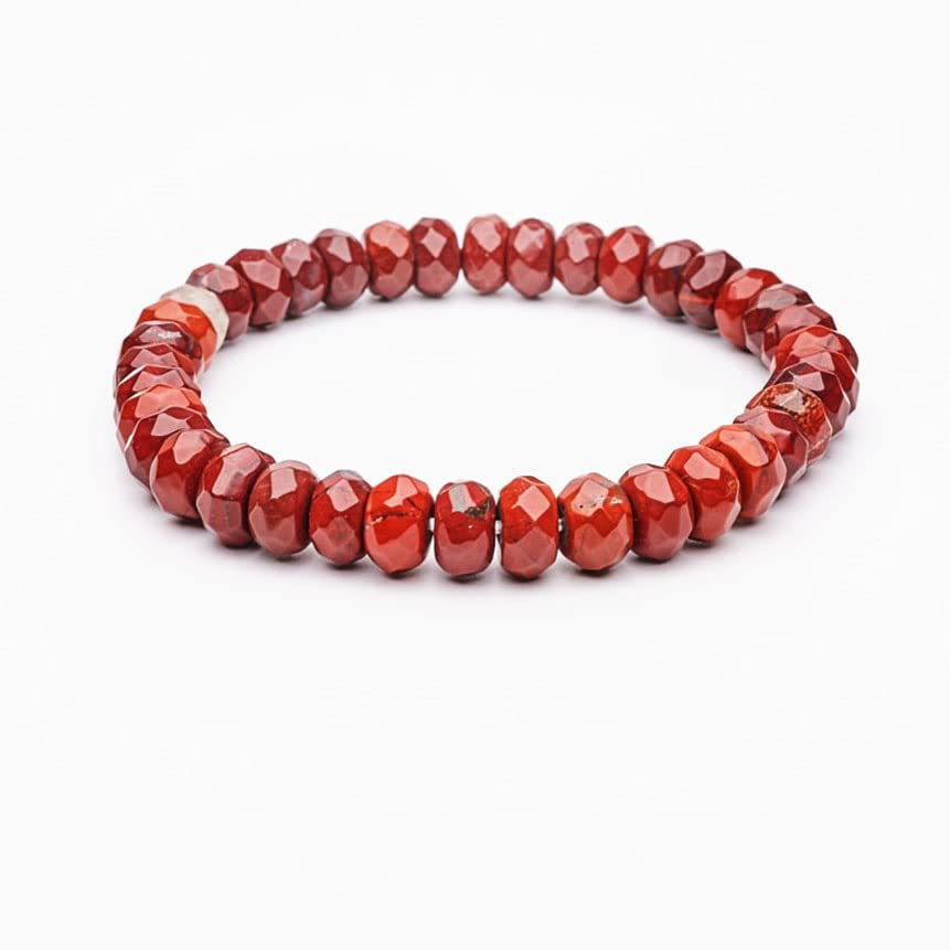 Jasper beaded bracelet for men 