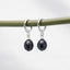 Women's Pearl Drop Earrings 8-9mm Colour: Black | White | Grey | Pink