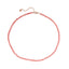 Pink Coral Choker Necklace