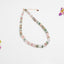 6mm Beaded Gemstone Choker Necklace for Women and Girls