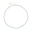 Women's Aquamarine Gemstone Choker 4mm