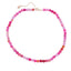 6mm Beaded Gemstone Choker Necklace for Women and Girls