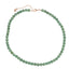 6mm Beaded Gemstone Choker Necklace for Women and Girls