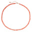 pink coral necklace for women