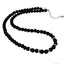 Black agate necklace for women