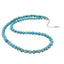 Blue torquoise gemstone necklace