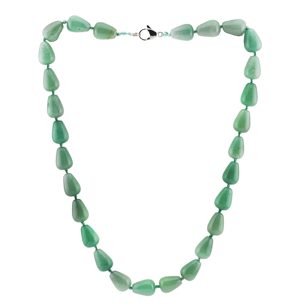 green aventurine necklace