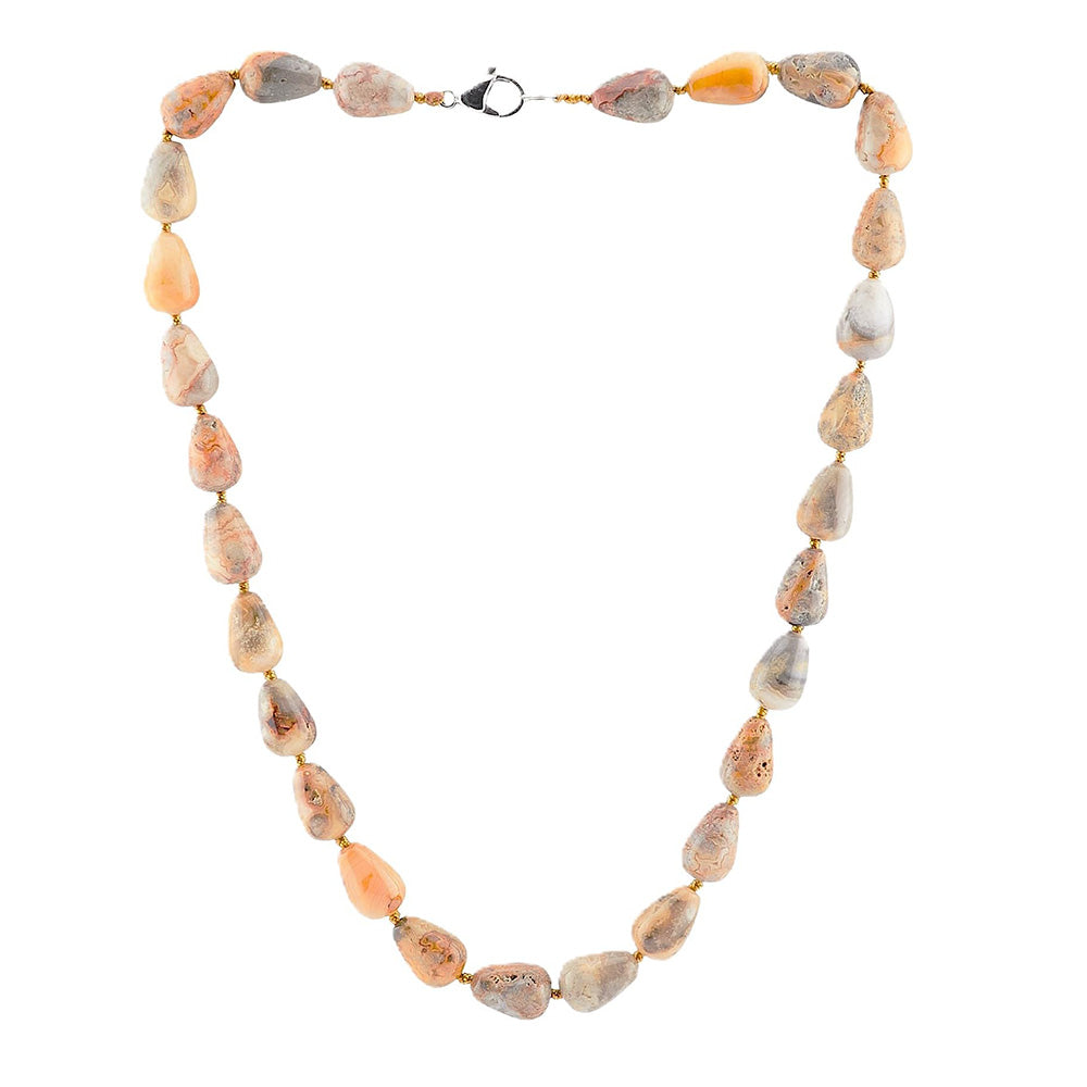 crazy agate necklace for women