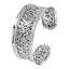 silver cuff bangle for her