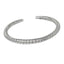 925 Sterling Silver Woven Torque Bangle for Men