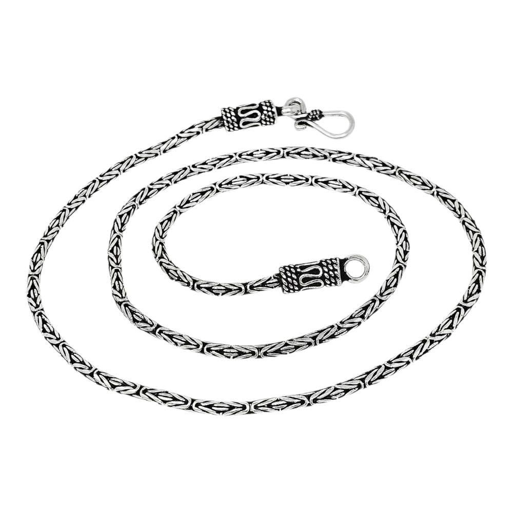 bali silver chain necklace 