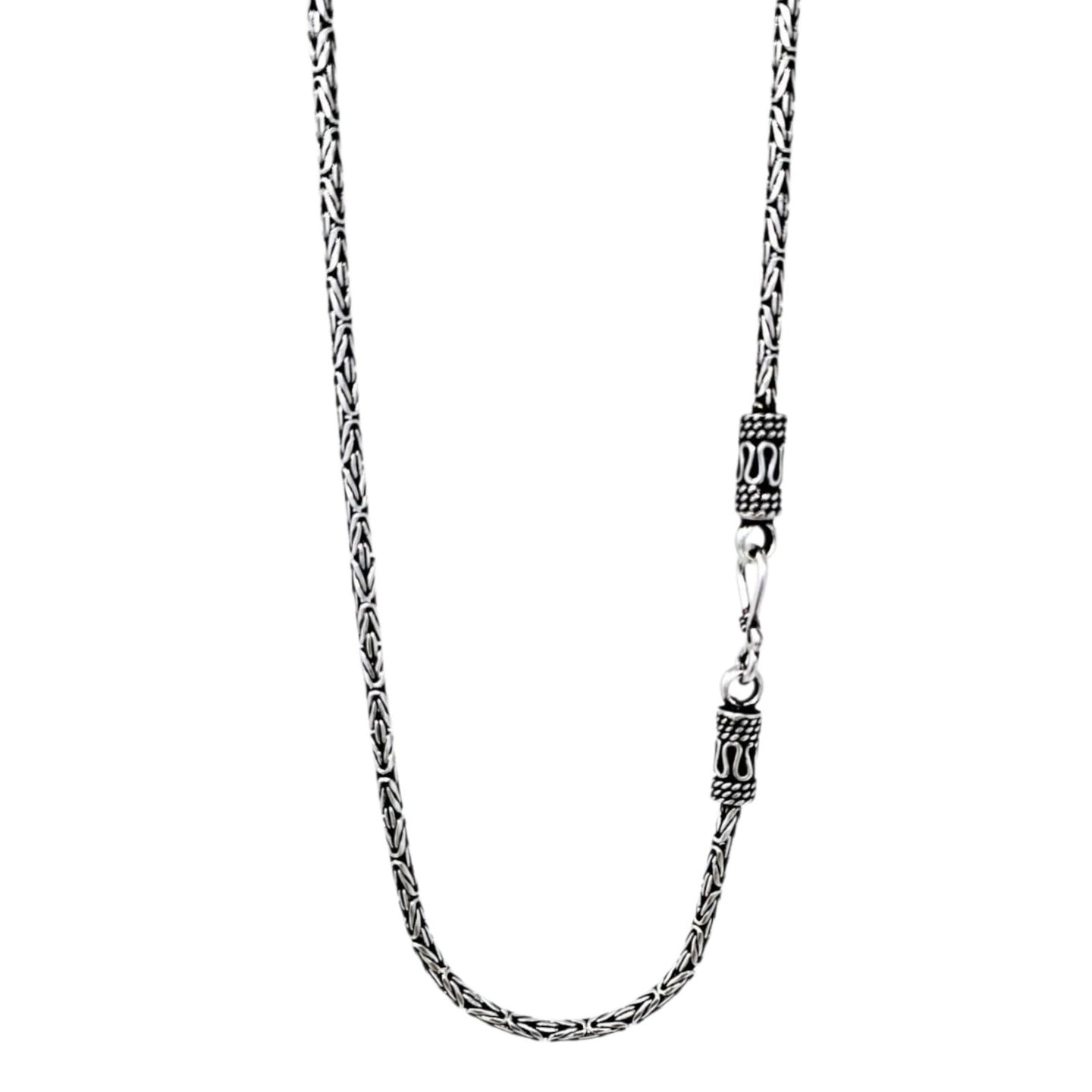 mens silver chain 