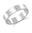 6mm band hammered silver ring for men women