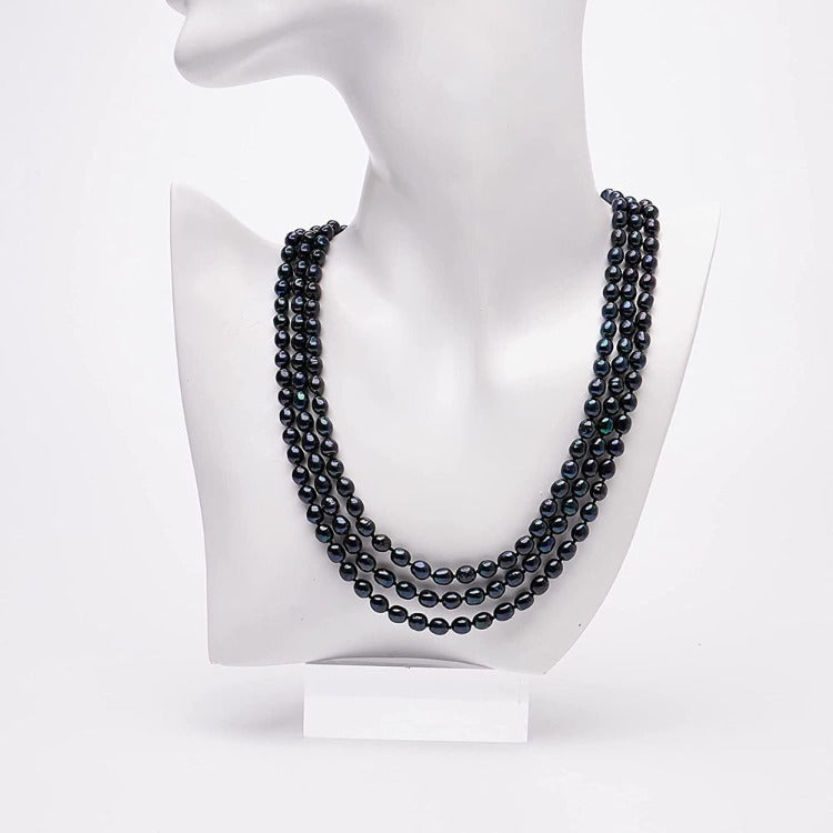 black pearl Necklace for women
