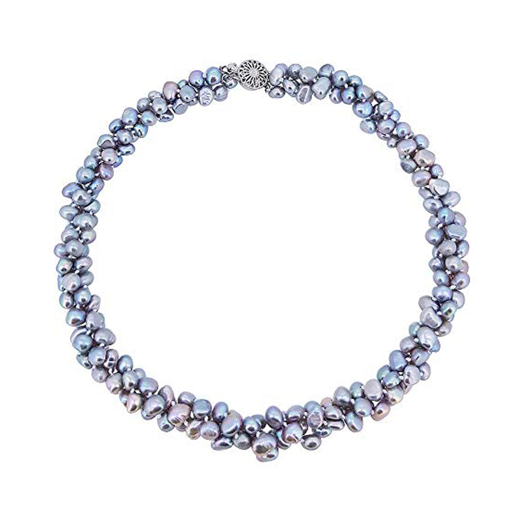 Beautiful Womens Freshwater Pearl Necklace Chunky style