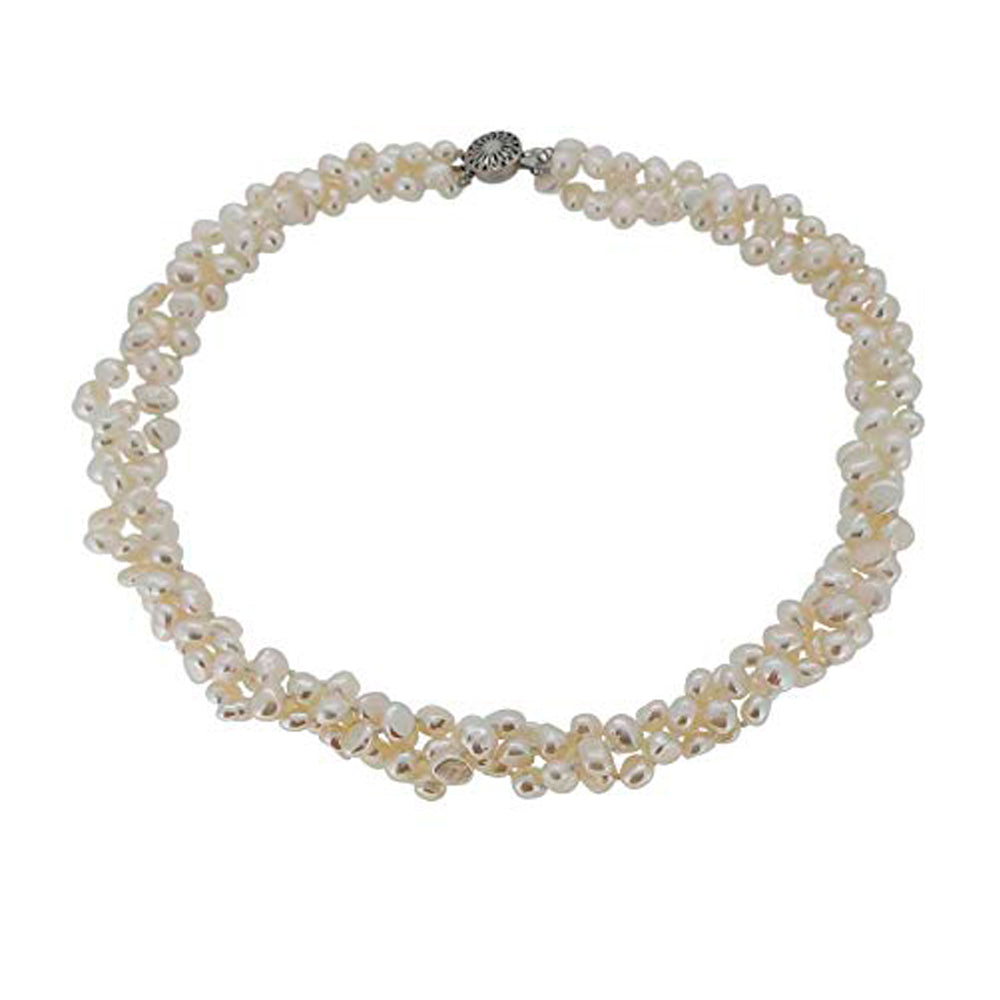 Beautiful Womens Freshwater Pearl Necklace Chunky style