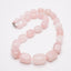 rose quartz necklace for women