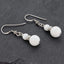 womens white earrings