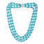 Three-strand Turquoise Gemstone Beaded Necklace for Women