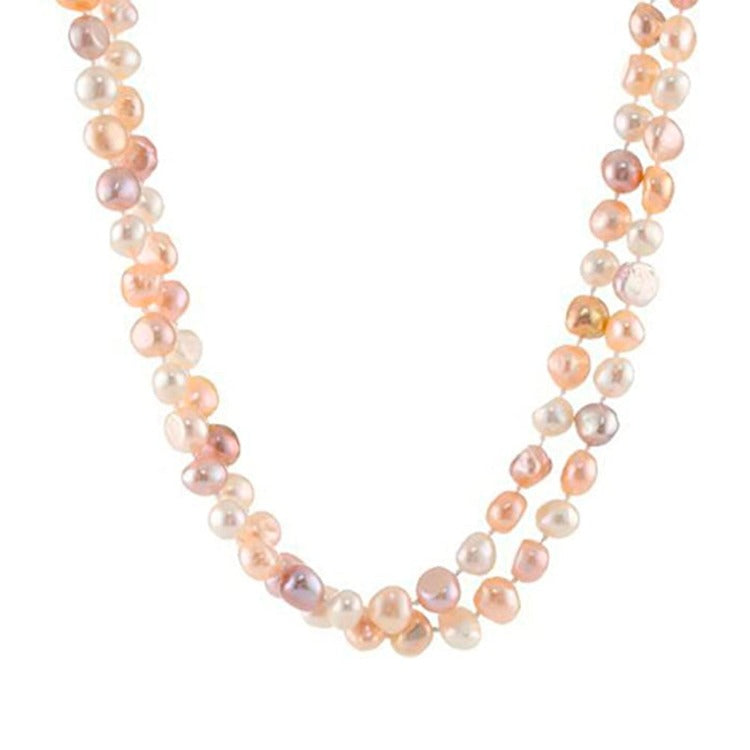 Pastel Pearl Necklace For Women 
