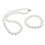 White Jade Bracelet and Necklace set