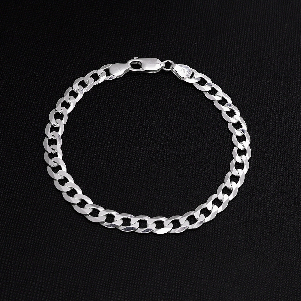 solid curb chain for men
