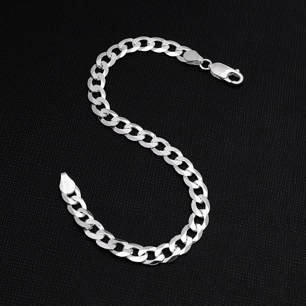 italian curb chain bracelet