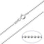 silver balls chain choker