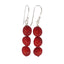 red coral earrings for women ladies girls