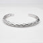 silver bangle for men