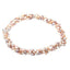 Three Strand Multi Colour 7mm Freshwater Pearl Necklace 