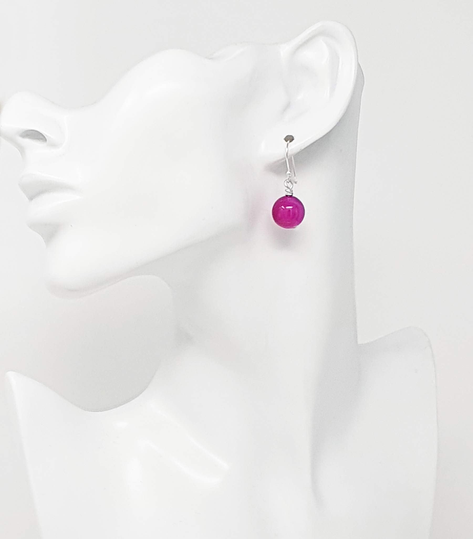 Women Natural Raw Gemstone Drop Earring 925 Sterling Silver Earring at Rs 850/pair in Jaipur Women Natural Raw Gemstone Drop Earring 925 Sterling Silver Earring at Rs 850/pair in Jaipur