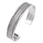 Men's 925 Sterling Silver Celtic Bangle Bracelet | Classic Silver Jewelry for Men