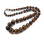 Beautiful 8-16mm Natural Gemstone Beaded Necklace For Women