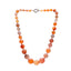 Beautiful 8-16mm Natural Gemstone Beaded Necklace For Women