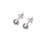 Stunning 6mm Freshwater Pearl Stud Earrings With 925 Silver Details