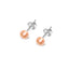 Stunning 6mm Freshwater Pearl Stud Earrings With 925 Silver Details