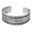 silver cuff bangle