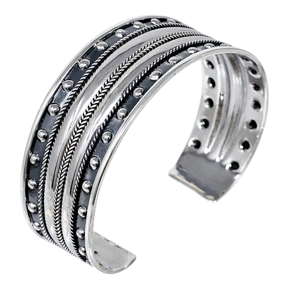 silver cuff for women 