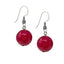 women's handmade gemstone drop earrings 