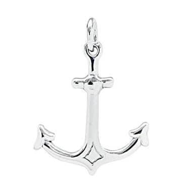 anchor silver pendant for men seaman