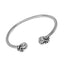 Sterling Silver Skulls Bracelet For Men And Women