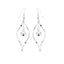 women's dangle drop earrings 925 silver