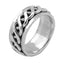 Silver Celtic Spinning Ring for Men