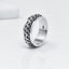 Twisted Rope Style Sterling Silver Ring