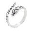 Solid 925 Sterling Silver Snake Ring for Women