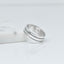 Sterling Silver Double Lines Ring for Men