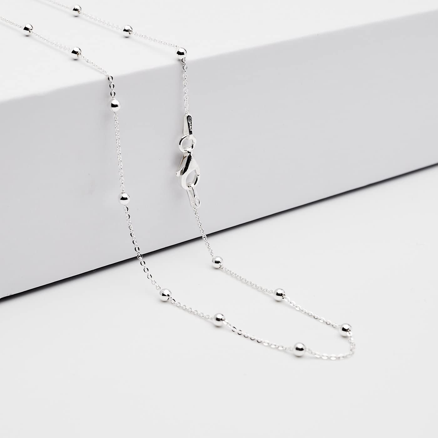 2mm Satellite Chain - Wholesale By The Meter In Silver .925 - Stones & Findings - Foto 1