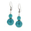 handmade turquoise gemstone earrings women