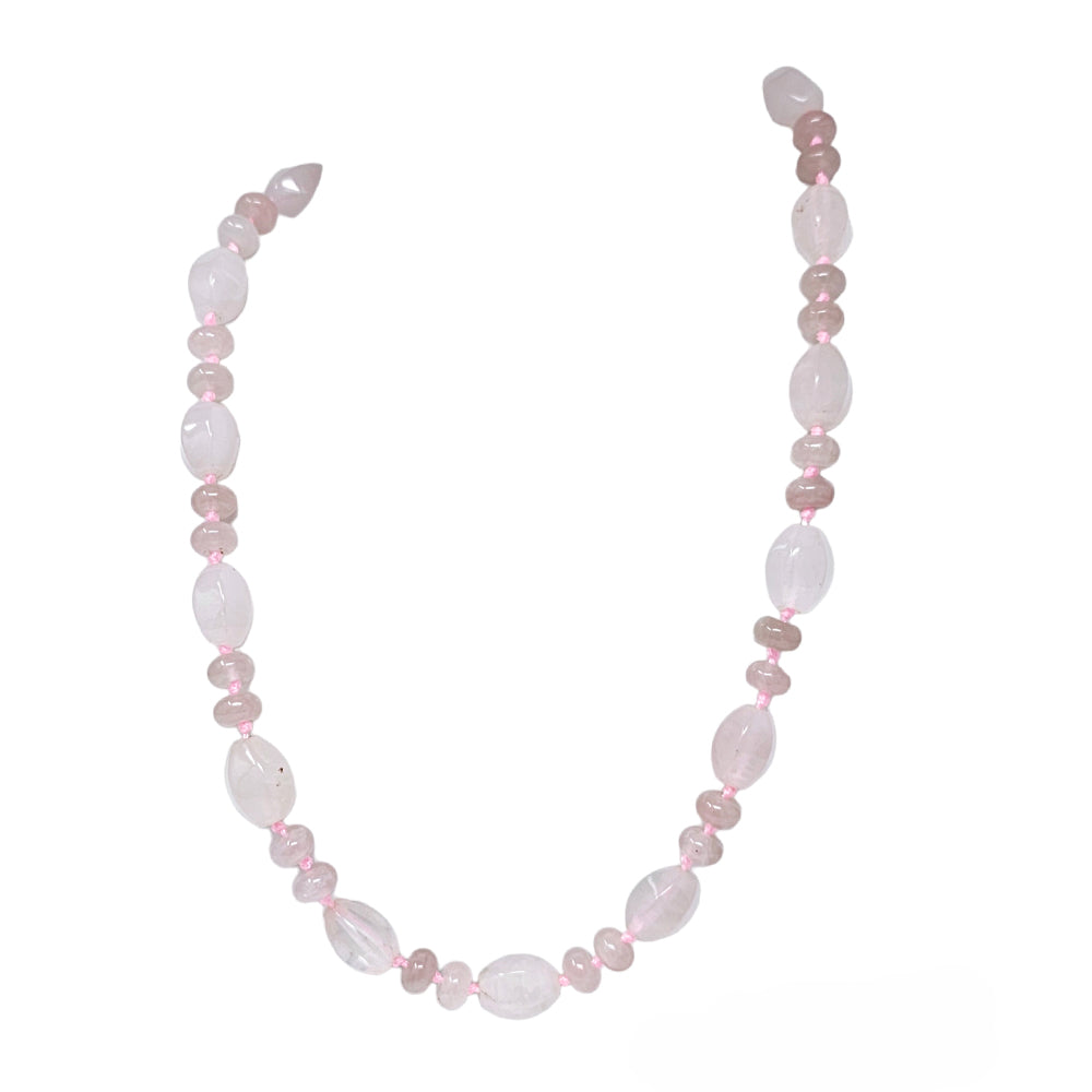 Womens Natural Gemstone Beaded Necklace